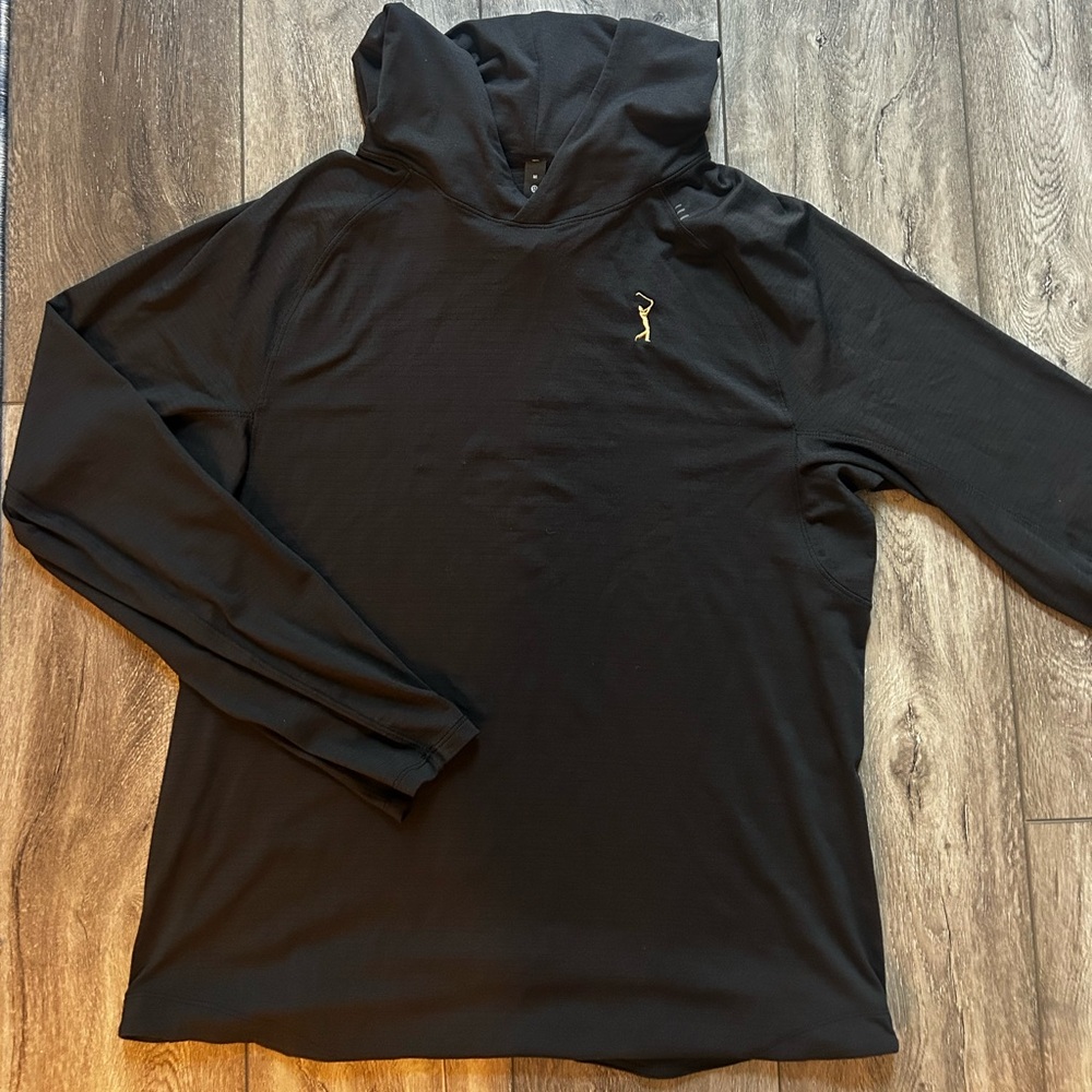Black PGA Lululemon Men's Light Pullover